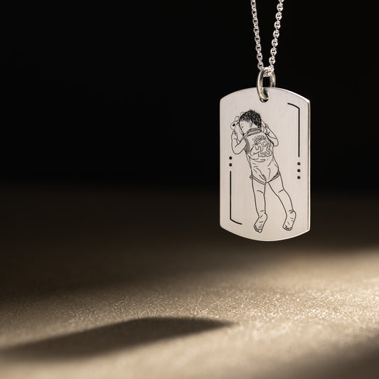 【純銀紀念項鍊】軍牌項鍊