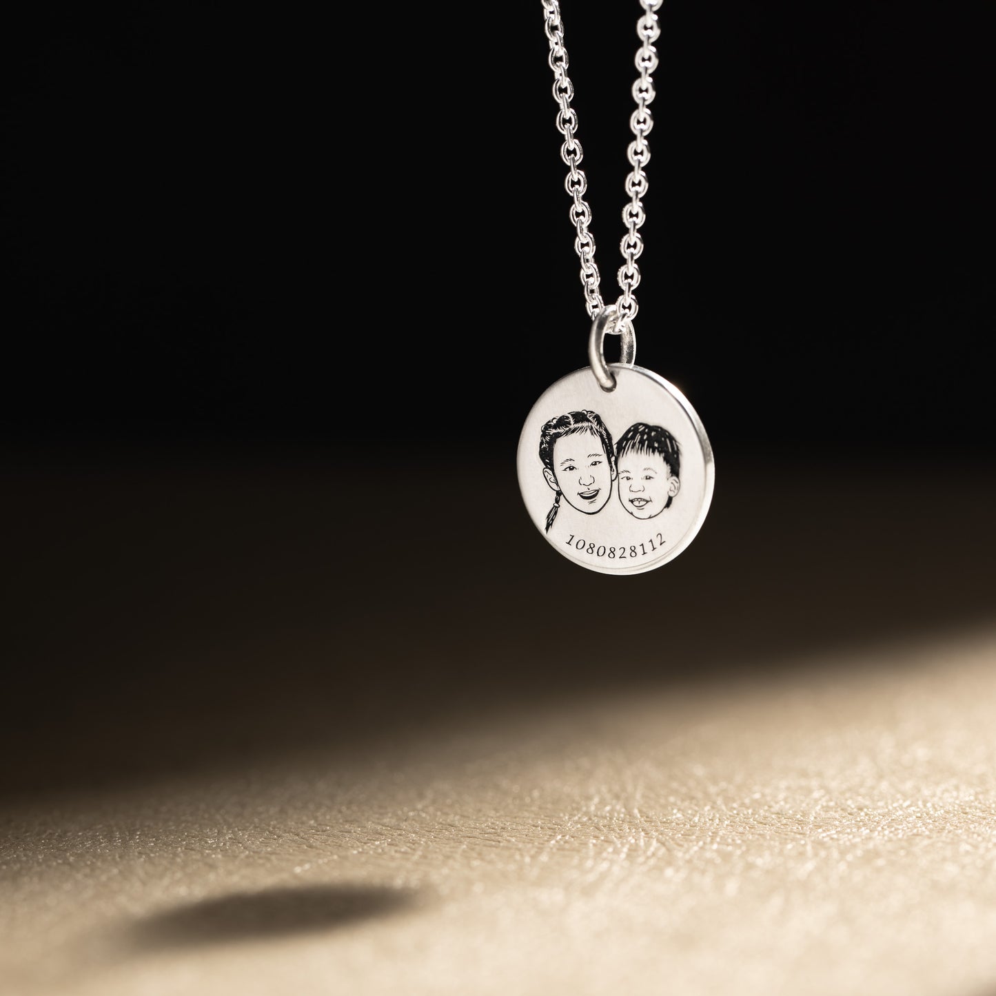 【純銀紀念項鍊】圓牌項鍊